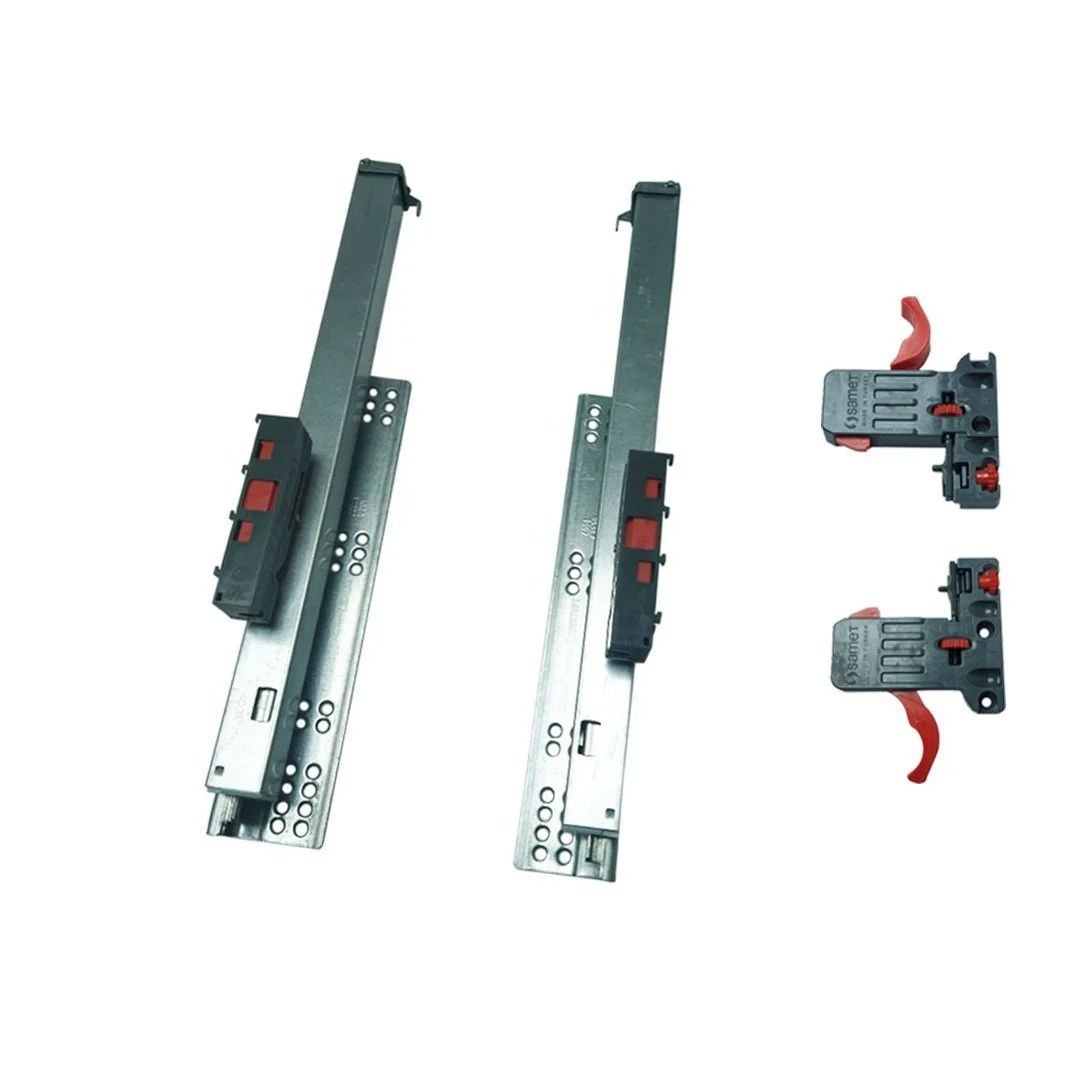 Samet Smart Slide Bas Aç Çekmece Rayı Kısmi Açılım - 50 cm