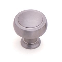 System 1915 Düğme Mobilya Kulp 32 mm Eskitilmiş Mat Gümüş