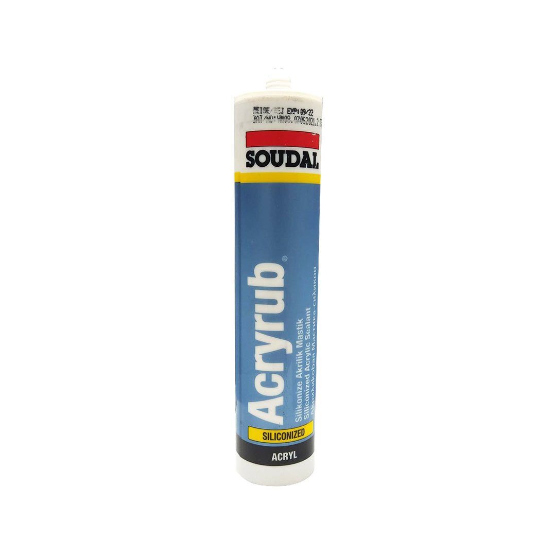 Soudal Acryrub Silikonize Mastik 500 gr Bej 500 gr