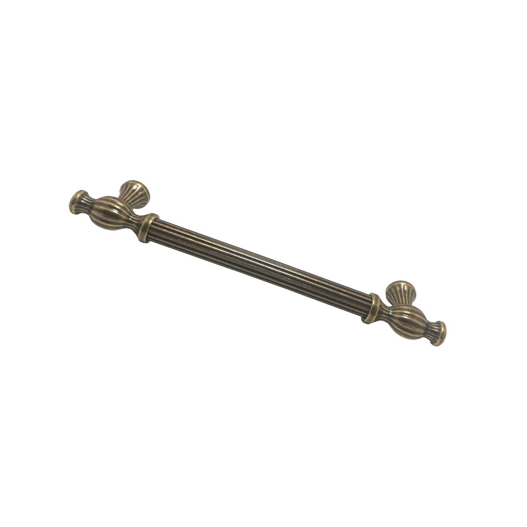 Metax Kesir Çizgili Mobilya Kulp Antiksarı - 160 mm