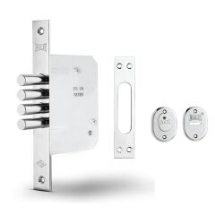 Kale Kilit Emniyet Kilidi 257-GM / 3 Milli - Nikel