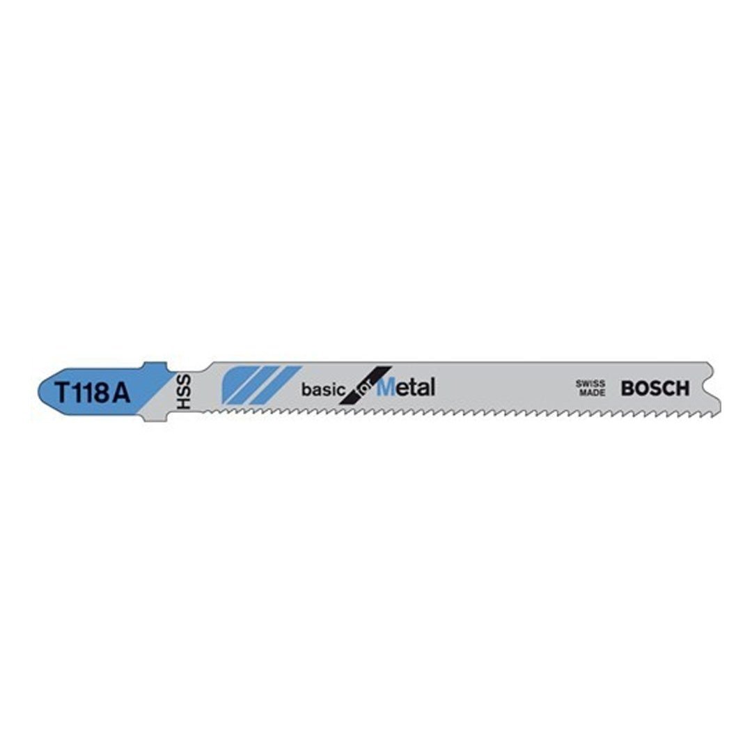 Dekupaj Bıçağı Bosch T118A Metalde Normal Kesim İçin Bıçak