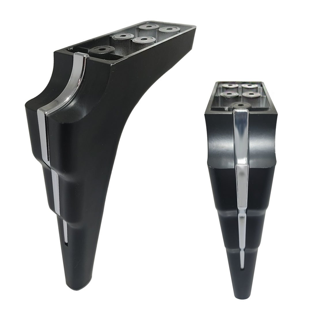 Oslo 18 cm Krom Ayak Siyah