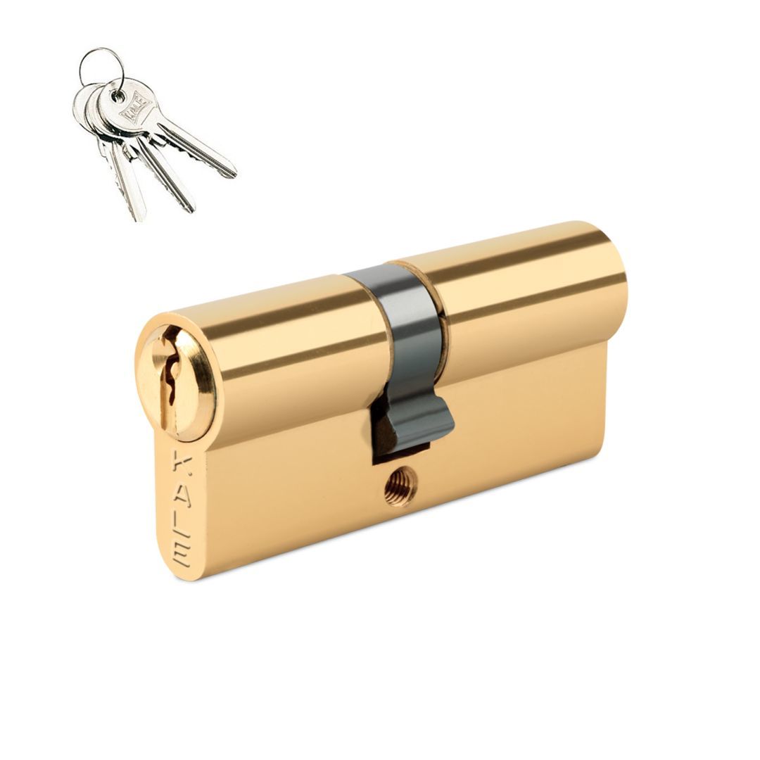 Kale Kilit 164 GNC Standart Çelik Pimli Barel 68 mm - Sarı