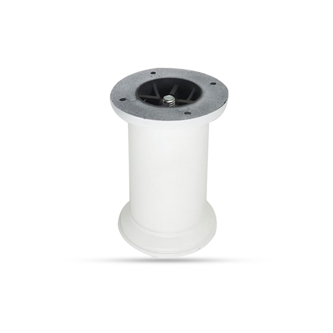 Elvin Düz Mobilya Ayak Beyaz - 10 cm