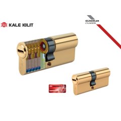 Kale Kilit 164 BNE Bilyalı Şifreli Çelik Pimli Barel 90 mm - Sarı