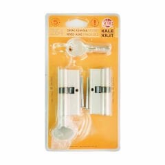 Kale Kilit 264 Silindirlik Ortak Anahtarlı Barel Seti 68 mm 264 SNC + SMC - Nikel