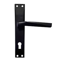 Nobel Meridyen Mat Siyah Aynalı Kapı Kolu Dış Kapısı