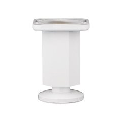 Pole Sekizgen Ayak 10 cm Beyaz