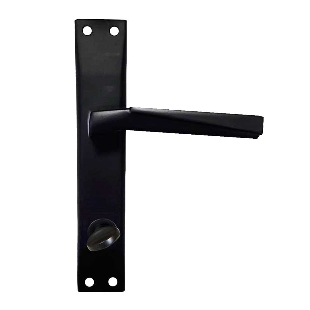 Nobel Meridyen Mat Siyah Aynalı Kapı Kolu Wc Kapısı