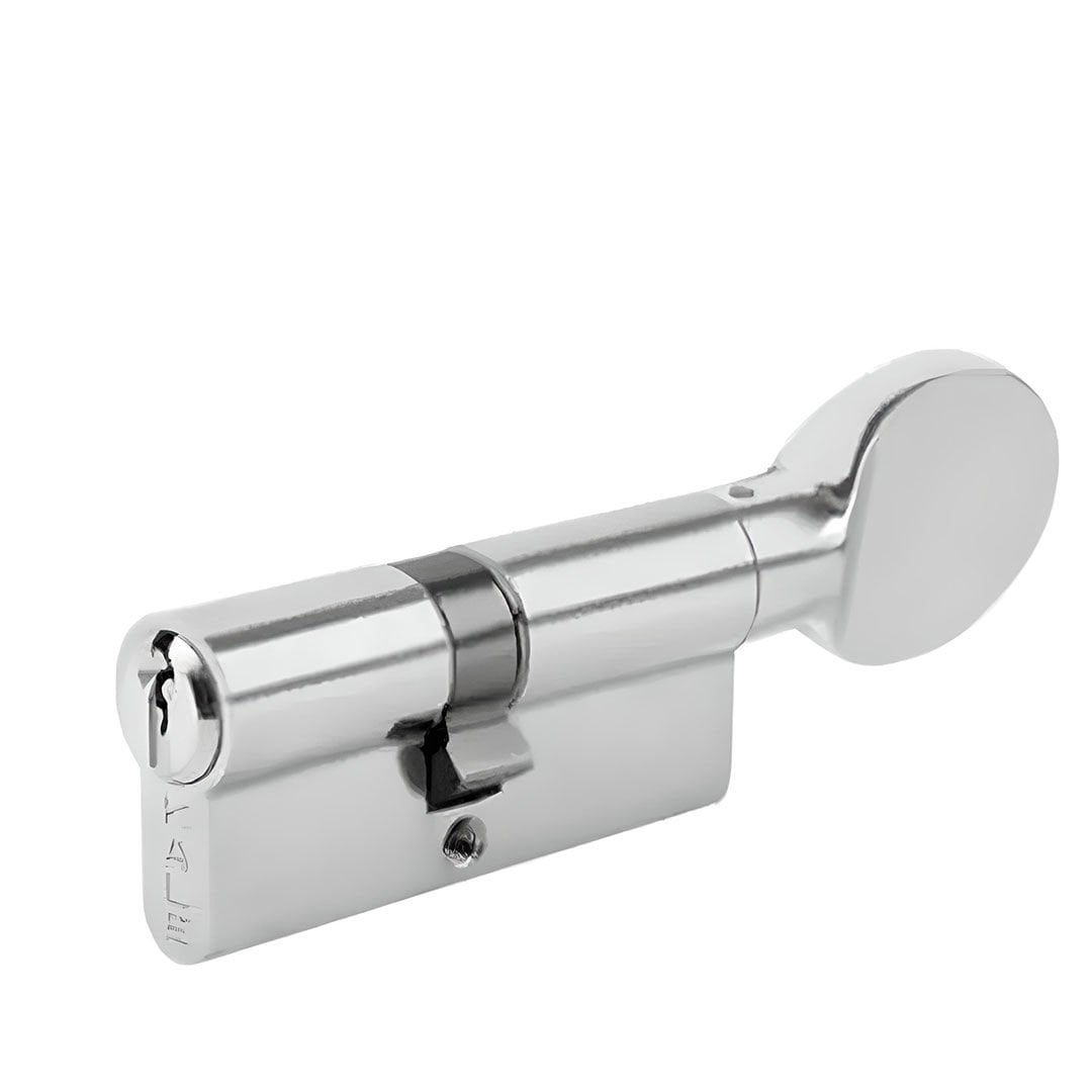 Kale Kilit 164 GMC Mandallı Bilyalı Şifreli Çelik Pimli Barel 90 mm - Nikel